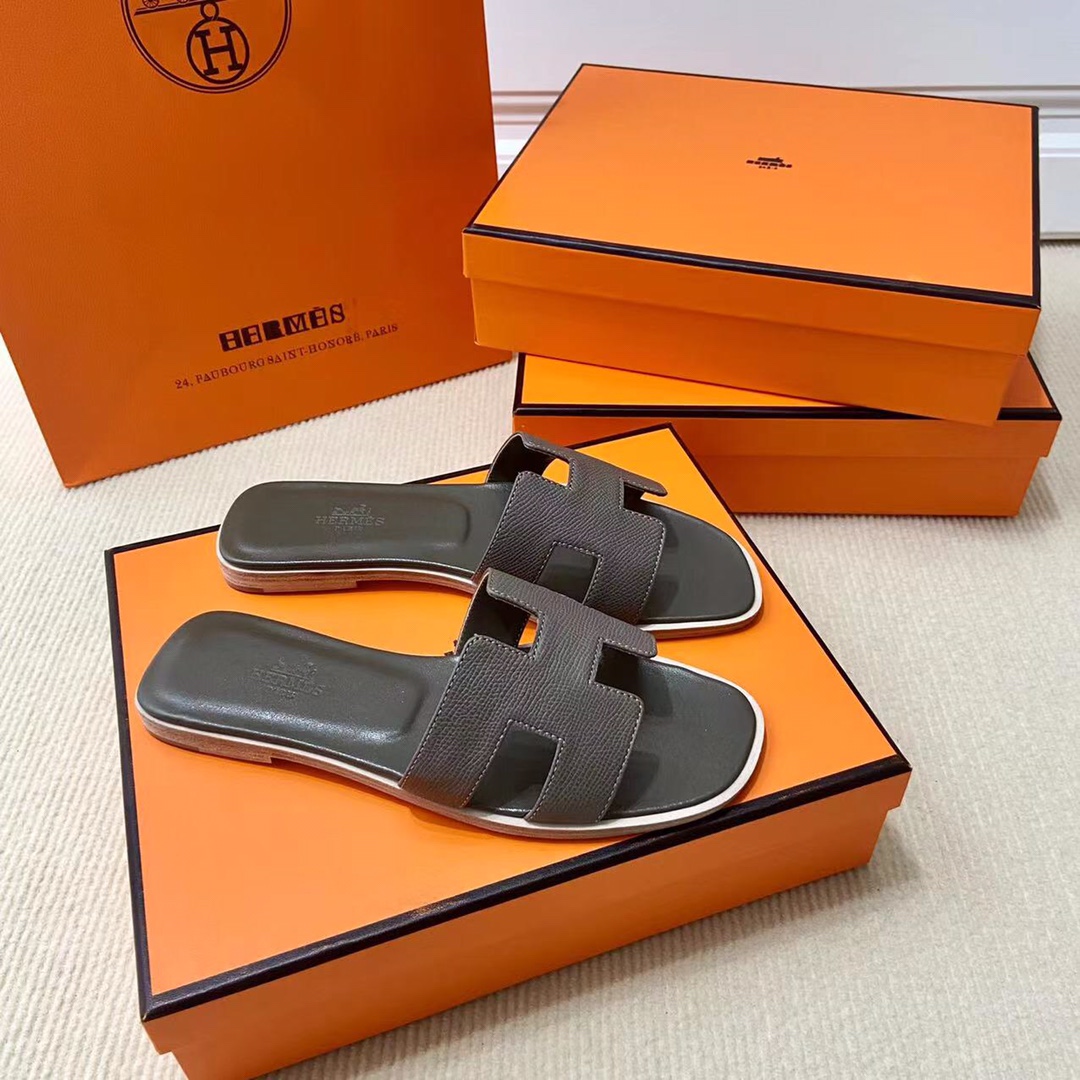 에르메스 올수공 오란 슬리퍼 샌들 앱송 41